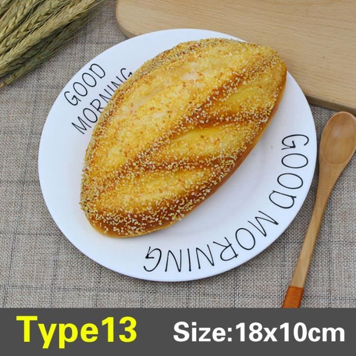 Objets Décoratifs,Simulation De Pain Artificiel En PU, Modèle Baguette Française, Décorations De