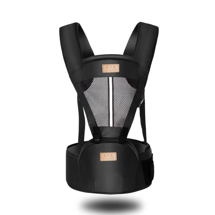 Noir Porte Bebe Ete Mesh Respirabilite Porteurs De Bebe Ventral Cdiscount Puericulture Eveil Bebe