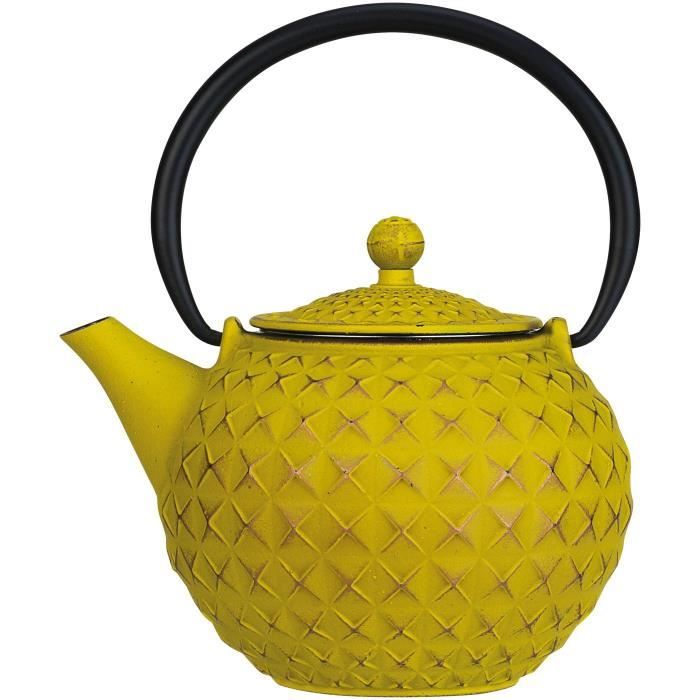 Cosy Trendy - Théière Fonte Avec Filtre Crème 0,65 L - Les Secrets Du Chef