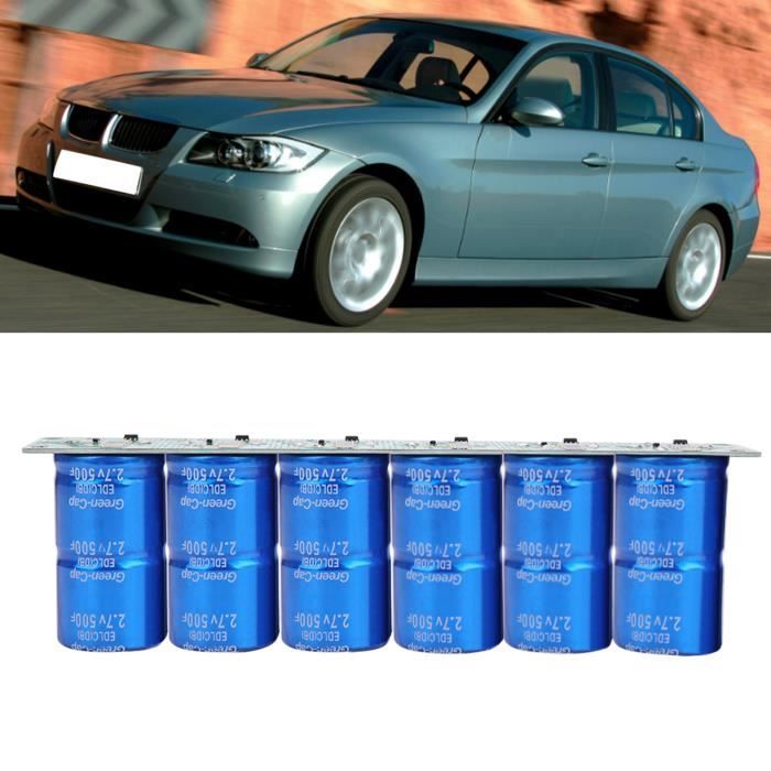 Módulo Super Condensador, Condensador Farad De Alta Eficiencia Set 6 En 1 16v 83f Para Automoviles Para Dispositivos Electronicos