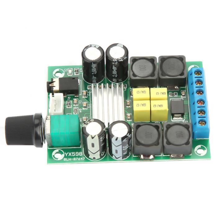 Amplificateur Stéréo Numérique TPA3116D2 80W X 2 - Carte Audio Préampli Avec Contrôle De Tonalité, Neuf