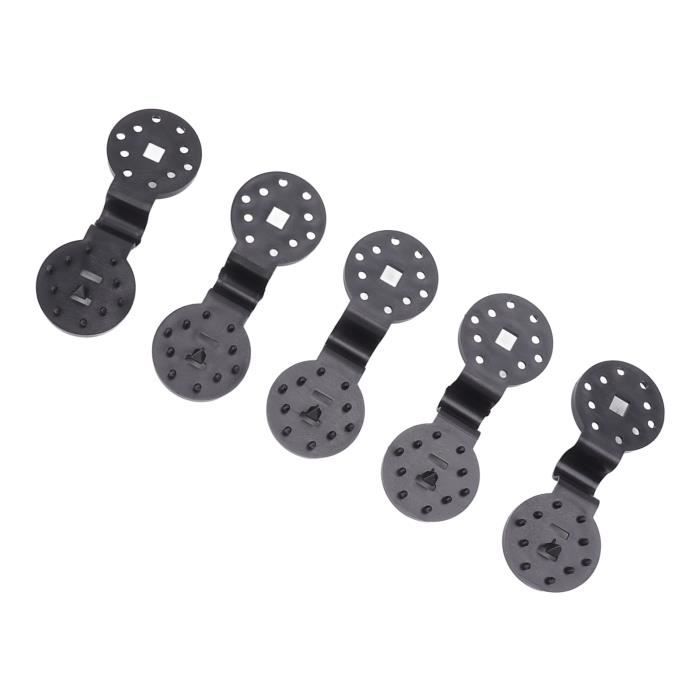 PACK DE 50 clips tissu d'ombrage plastique poignée de verrouillage