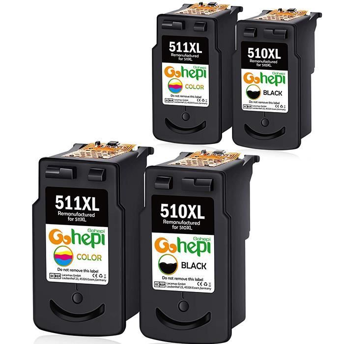 Cartouche D'encre Compatible PG510XL Noir Pour Imprimantes Canon Pixma - Marque NOPAN-INK