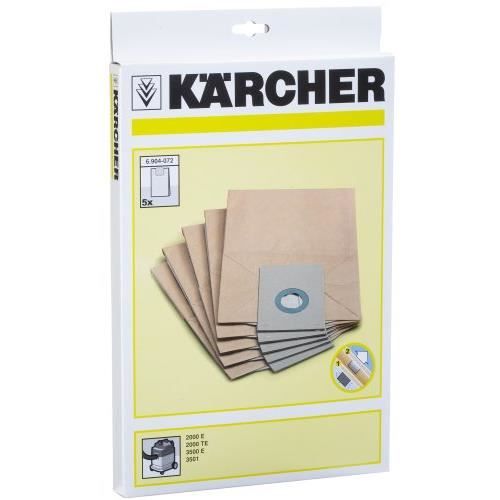 Kärcher 6.904-072 Lot de 5 filtres en papier (Import Allemagne) 46-KA-08