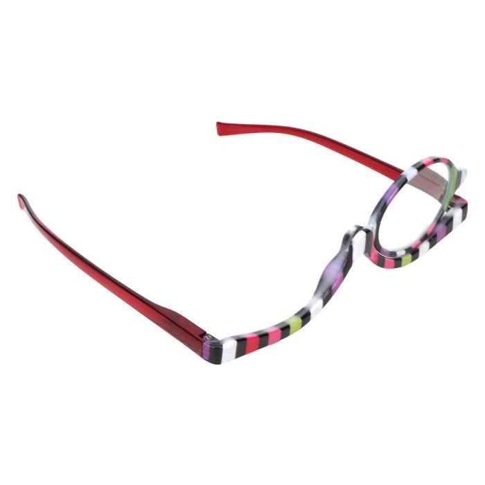 Loupes Maquillage BAOK +2.50 - Lunettes Grossissantes Pivotantes