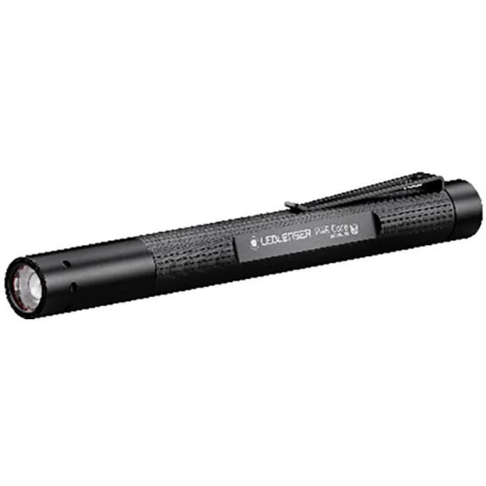 lampe stylo à batterie led 154 mm ledlenser 502177 p4r core noir
