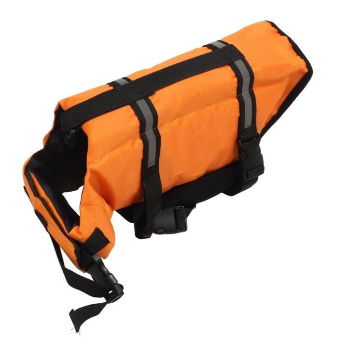 Comparer les prix de Gilet de sauvetage pour chien MINIFINKER - Rose - Taille L - Flottabilité élevée et ajustable