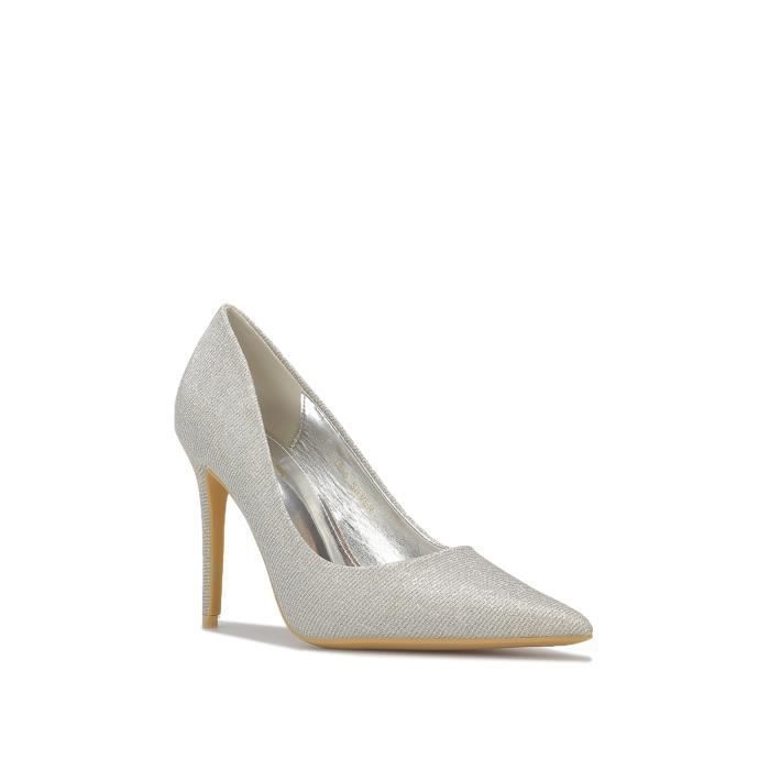 La Modeuse - Escarpins Vernis Talon Aiguille Bout Pointu Semelle Rembourrée