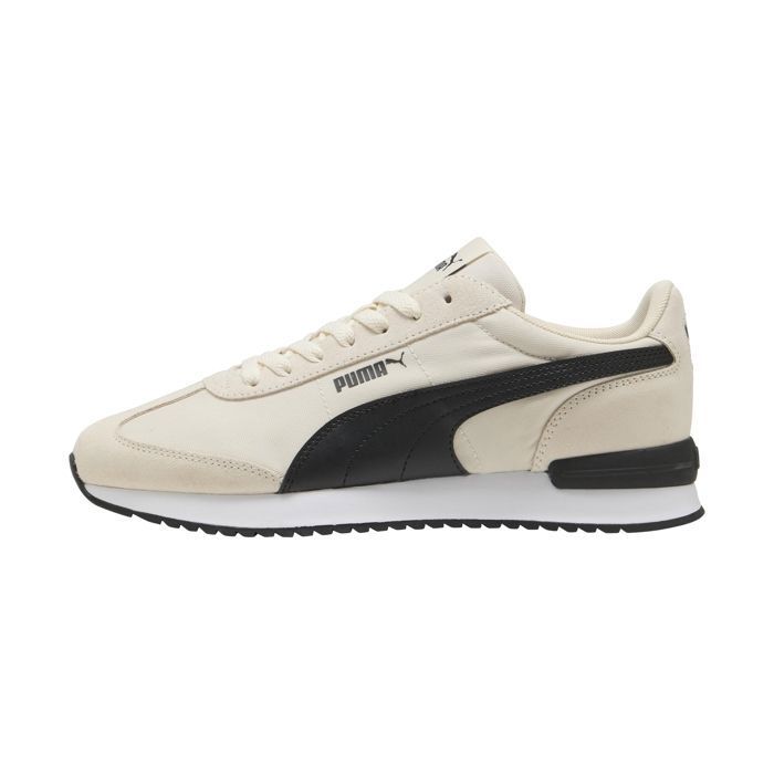 Puma Basket Cuir Puma R78 Wind MU - Alpine snow-Noir Blanc