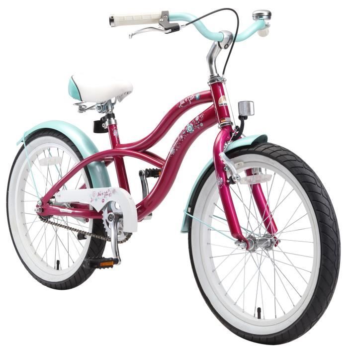 Vélo pour enfants - BIKESTAR - 20 pouces - Edition Cruiser - Violet