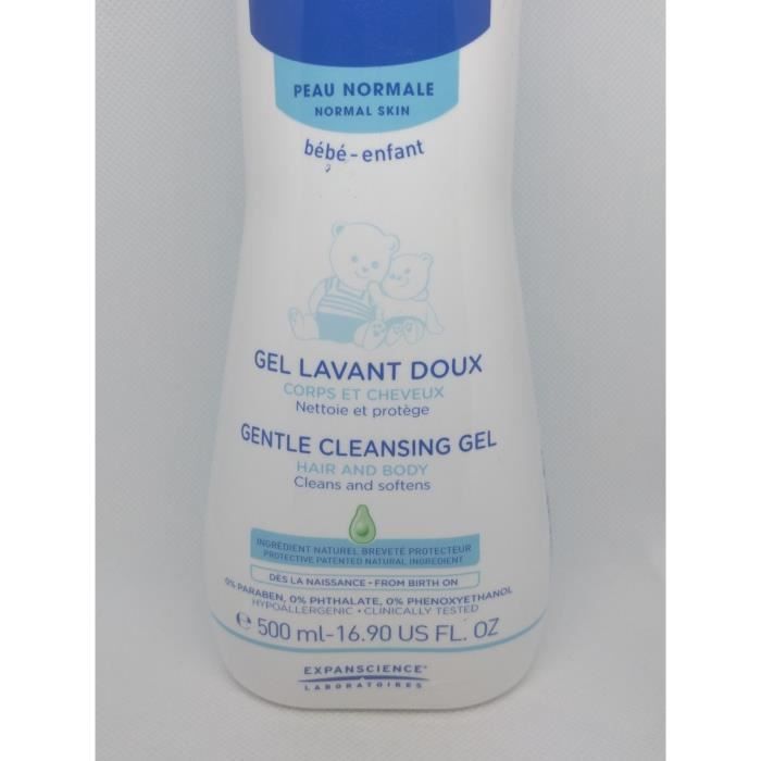 Mustela Eau Nettoyante Sans Rinçage Peau Normale Lot de 3 x 500ml :  : Bébé et Puériculture