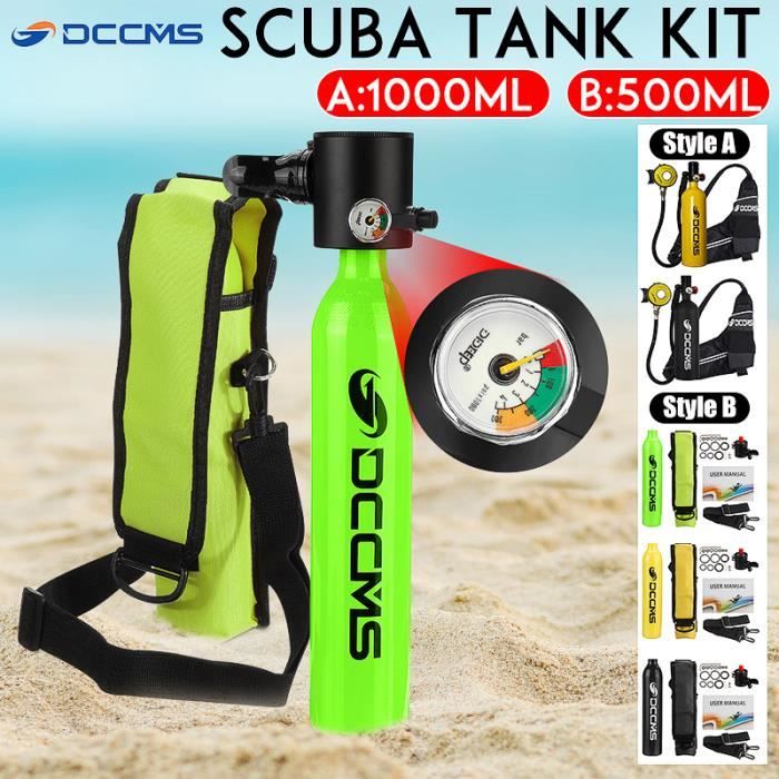 DAWCBVJQ 0.5L Bouteille De Plongée Mini Réservoir De | WhichOne