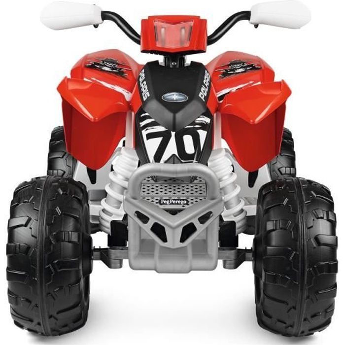 Peg Perego - Quad Polaris Outlaw 12 volts - Cdiscount Jeux - Jouets