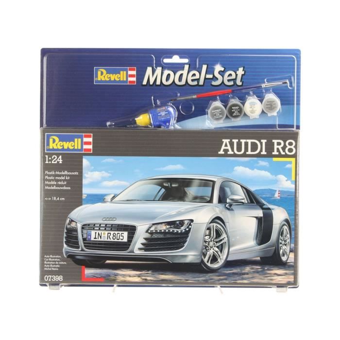 REVELL Model Set Audi R8 Maquette à Construire, à Coller et à Peindre