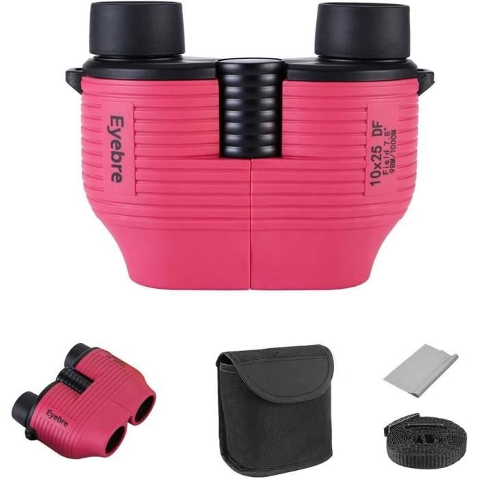 OSDUE Jumelles Enfant, Grossissement 4X30, Jouet Enfant 4-12 Ans, Jumelles pour Enfants Jouet Parfait pour Les Petits Garcons et Filles Cadeau de Noël Enfants Jeux Exterieur, Antidérapant, Vert armée
