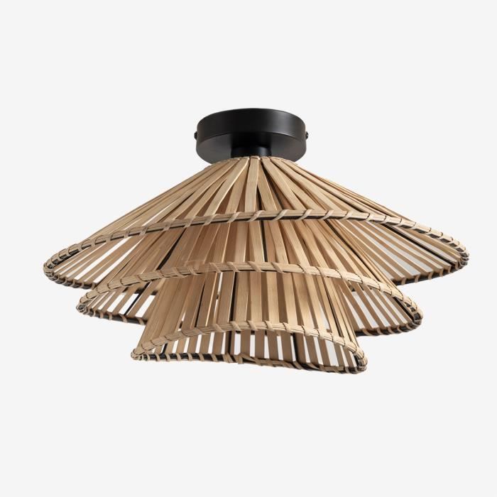 Hanglamp Indy bamboe naturel 55 cm kopen? Hanglampen