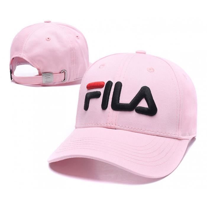 FILA Casquette sport et loisir Casquette de baseball femme homme Rose Cdiscount