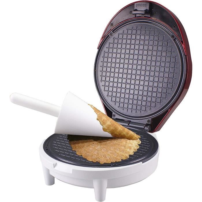 BEPER P101CUD001 Gaufrier à de glace, Machine à Cônes pour