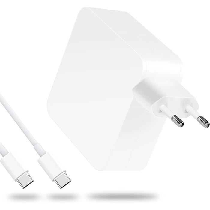 61w Chargeur USB C pour MacBook Pro 13/14/15/16 Pouces, MacBook