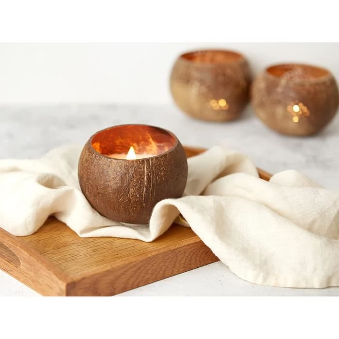 BOUGIE à la CIRE de COLZA PARFUMEE