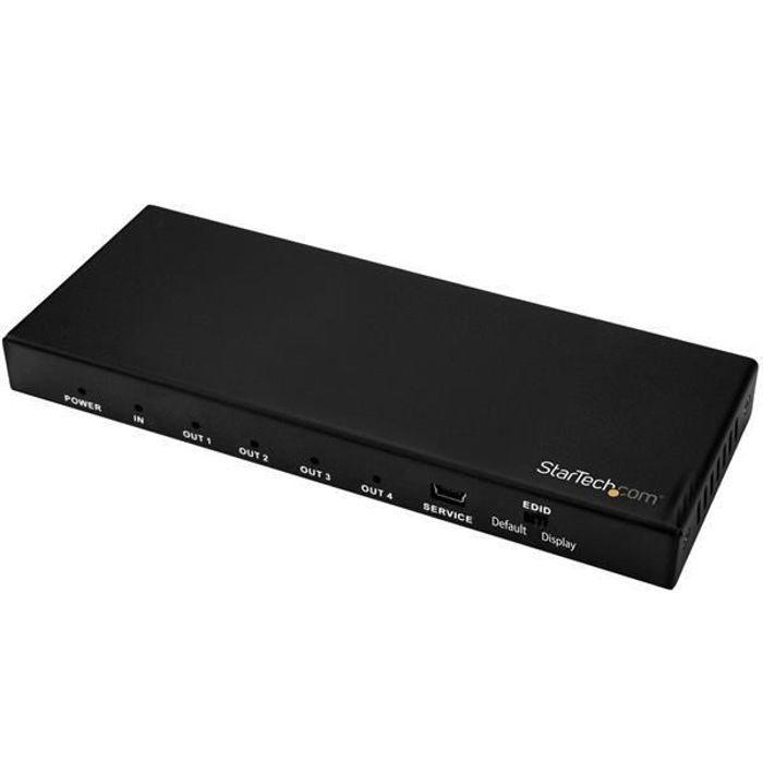 StarTech.com Répartiteur HDMI à 4 ports - 4K 60 Hz (ST124HD202)