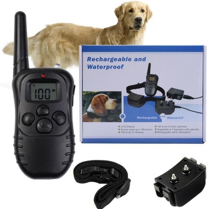 STOEX® Collier Electrique Chien Dressage 5 Fonction LCD Cdiscount