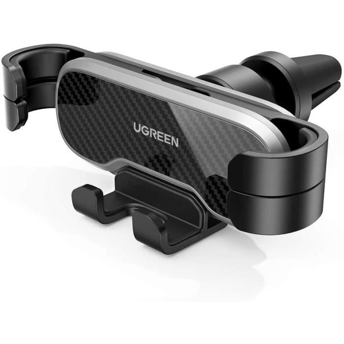 Support Smartphone Voiture Par Gravité – Se Fixe Sur La Grille D'aération, Universel Et écologique