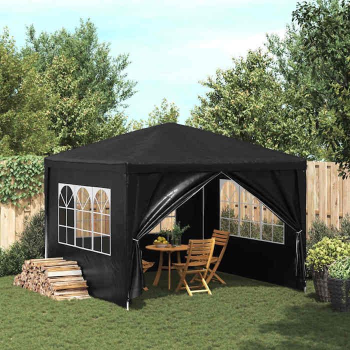 vidaXL Tente de Réception 3x3 Tonnelle Chapiteau Jardin Pavillon 45098 - vue 2
