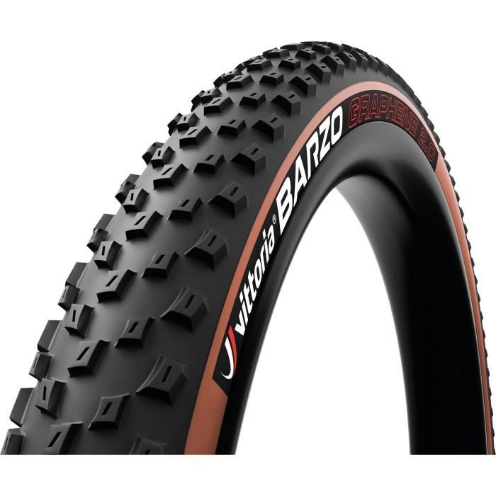 Pneu VTT Vittoria Barzo 29x2.25 (55-622) Noir et beige Tubeless Ready