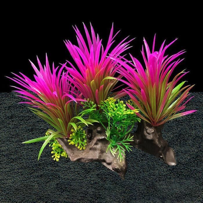 Comparer les prix de Décoration daquarium Matériel de protection de lenvironnement dherbe deau de plante de simulation accessoires daquarium 22