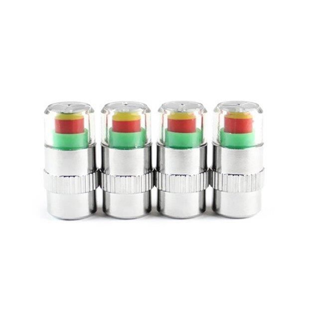 Bouchon Valve Pneu 4 Bouchons De Valve Hexa Ferrari – Capuchons Pour Tige De Pneu Avec Joint étanche, Lot De 4