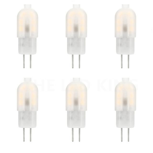 AMPOULE HALOGENE,Blanc froid5W G9 220VMilkyAmpoule LED 6x Mini G4