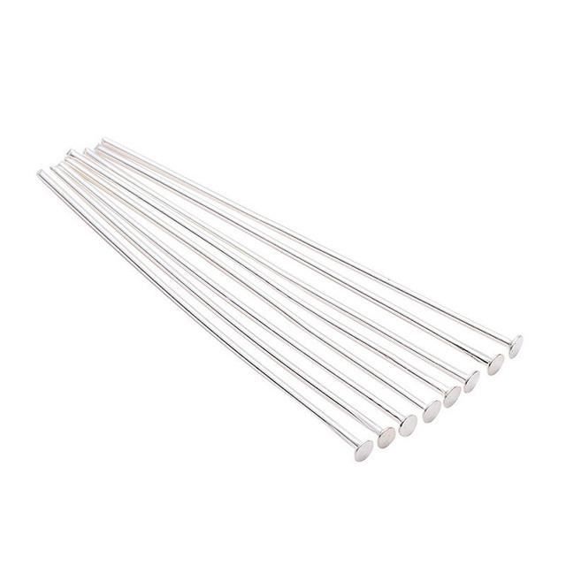 TOAOB Tiges à Clous En Laiton - 200pcs De 50mm Pour Fabrication De Bijoux, Boucles D'Oreilles