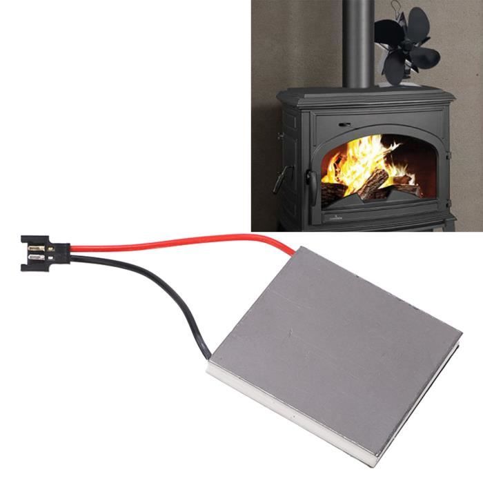 Feuille Générateur Pour Ventilateur De Cheminée - Graphite, Résiste à 227°C, Remplacement Facile - 5