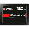 Emtec SSD X150 Power Plus disque SSD 2.5" 120 Go Série ATA III-1