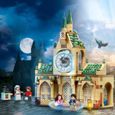 LEGO 76398 Harry Potter L’Infirmerie De Poudlard, Jouet Château et Tour de l'Horloge, Figurine Harry, Hermione, Ron, Enfants 8 Ans-1