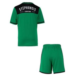 ASSE Pyjashort – Collection Officielle AS Saint-Étienne – Adulte Homme, Coton – 100% Stéphanois
