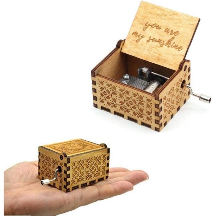 ZELDA Music Box Musique classique en bois Boîte cadeau d