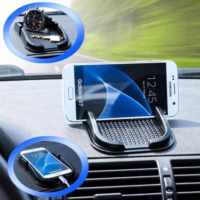 Tapis antidérapant porte-téléphone portable porte-voiture porte-voiture  pour htc 10/One A9s/S9/X9/M8s