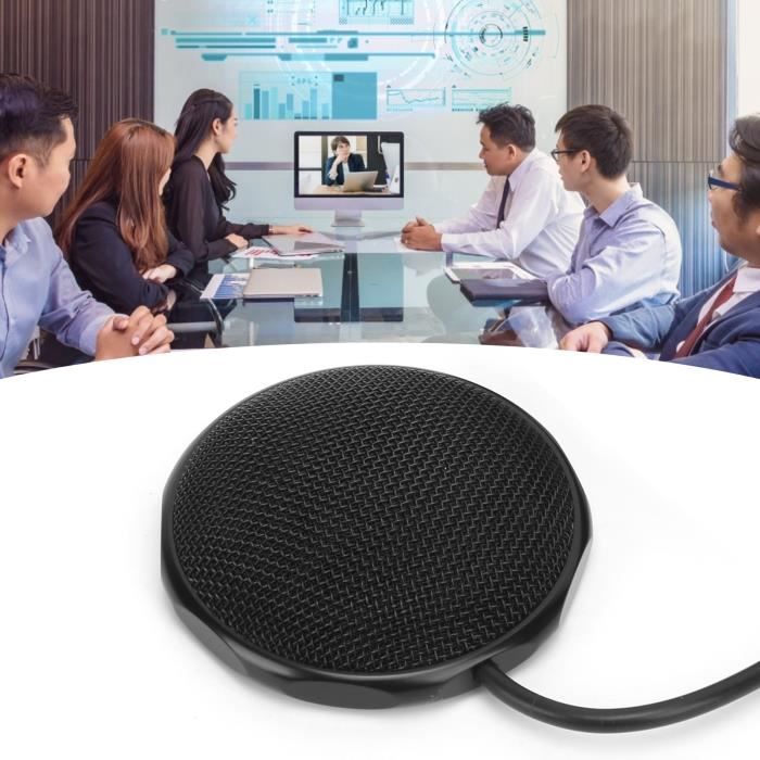 Minifinker Microphone USB de conférence Microphone de conférence USB ...