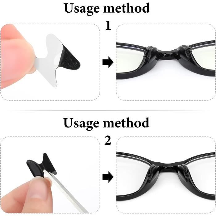 Plaquette support nez lunettes best sale