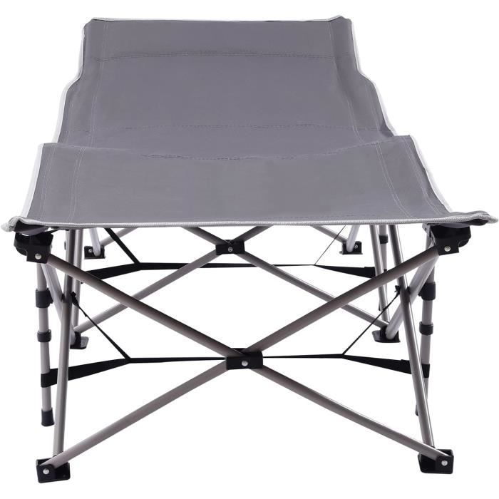 KingCamp Lit de Camping Pliable Ultra léger pour la Maison, Les