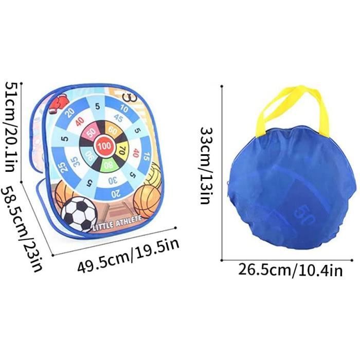 Jeu de lancer d'anneaux, sacs de haricots, cônes - jouets d'extérieur pour tout-petits et enfants - 2026 Bague, jeu price