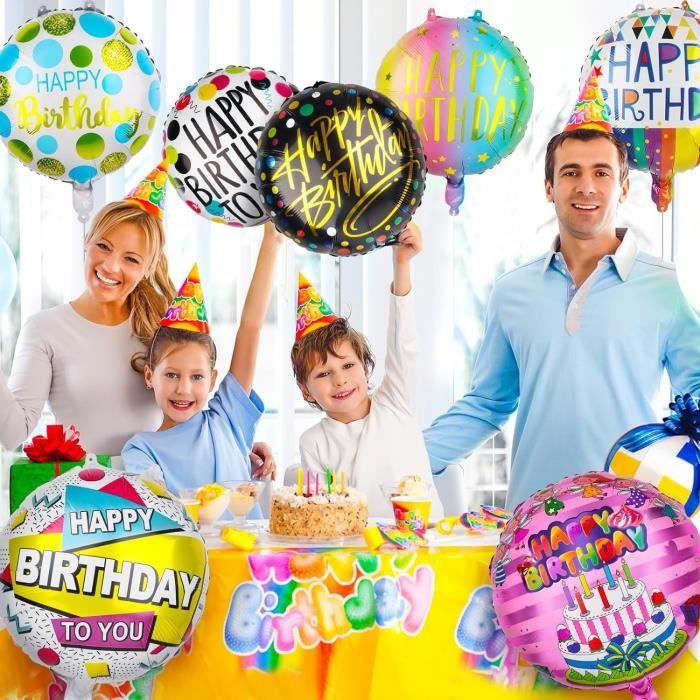 Ballon Decoration Anniversaire 5 Ans Ballons Numéro 5 En Pink Deco