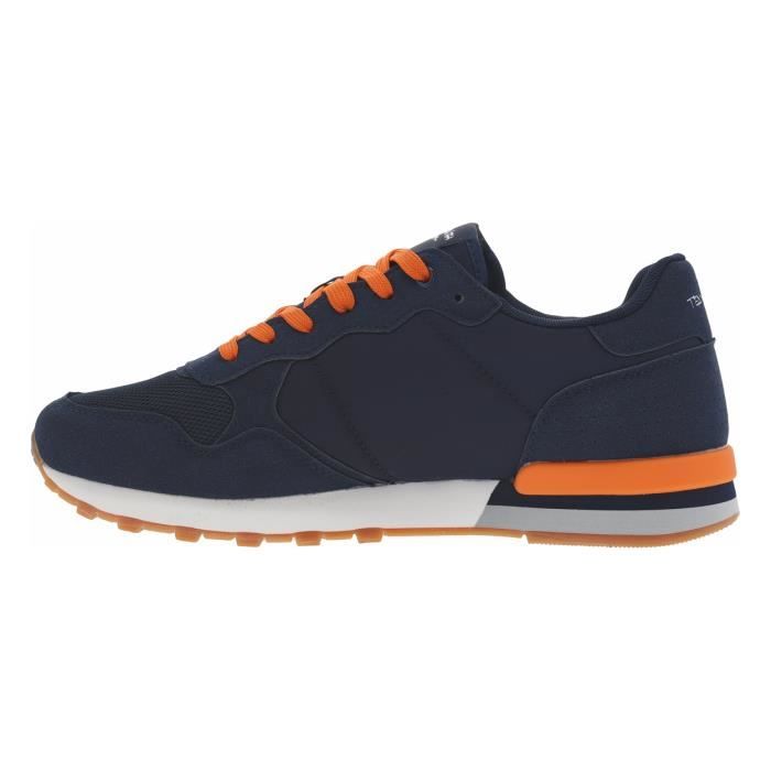 Baskets talon compens bas Teddy Smith bleu Bleu marine