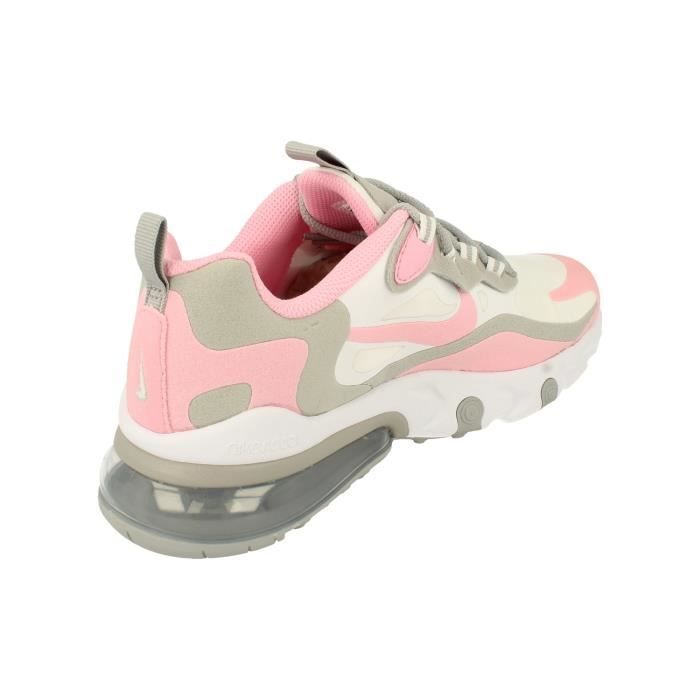 Chaussures de running Nike Air Max 270 React GS pour enfant Rose Running regulier Cdiscount Sport