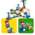 LEGO® 71398 Super Mario Ensemble d’Extension Le Bord de Mer de Dorrie, Jouet de Construction avec Crabe pour Enfants +6 Ans-3