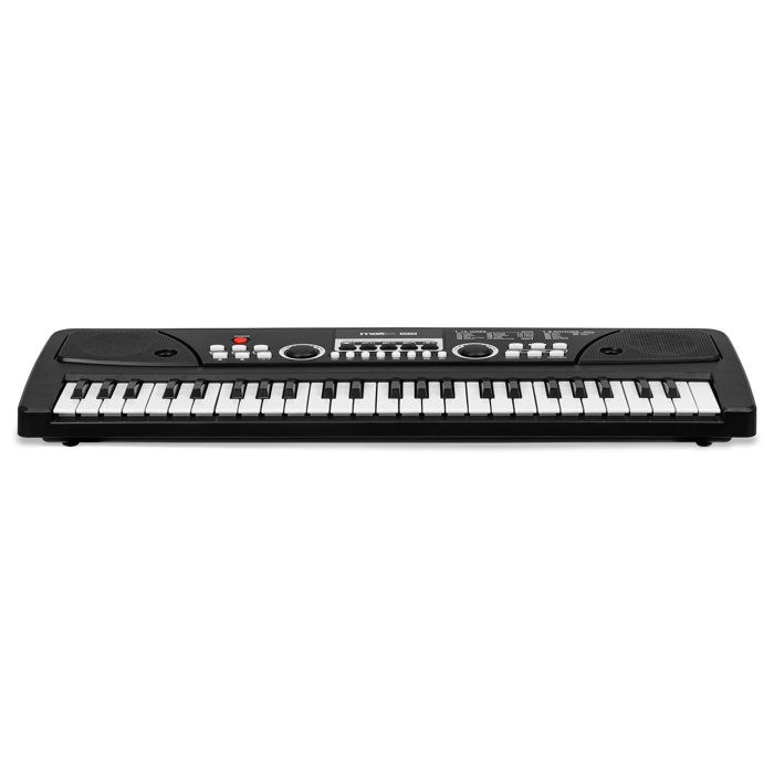 Piano à main portable et pliable, clavier coloré, piano électrique, touche arc-en-ciel aste, cadeau pour enfants, 49 prédire