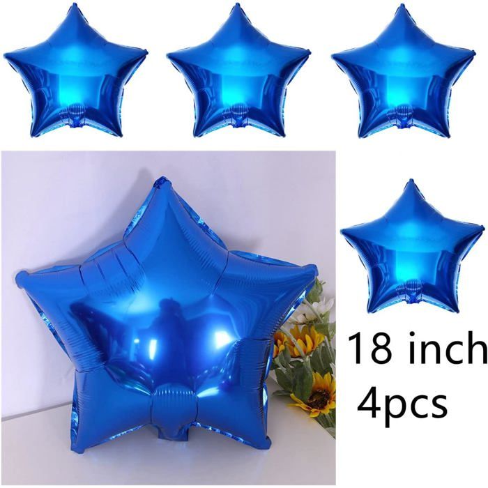 Décoration Anniversaire Bleu - Achat En Ligne | Aliexpress