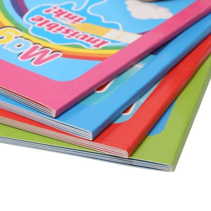Kesote 4 Livres De Dessin Magique De Leau Livres De Coloriage Avec 4 Stylo Magique Bebce Educatif Jouet Animaux Ecriture Doo Amz